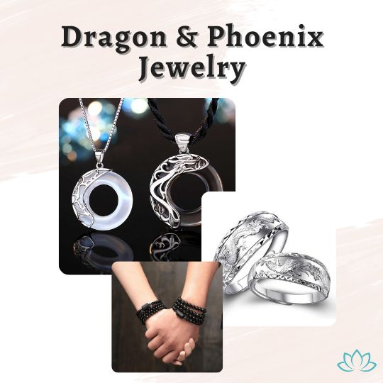 Dragon & Phoenix Jewelry for Sale - Buddha & Karma