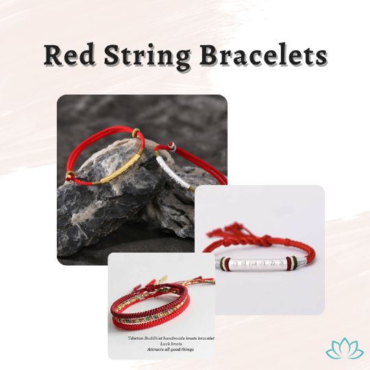 Red & Black String Carlos Bracelet