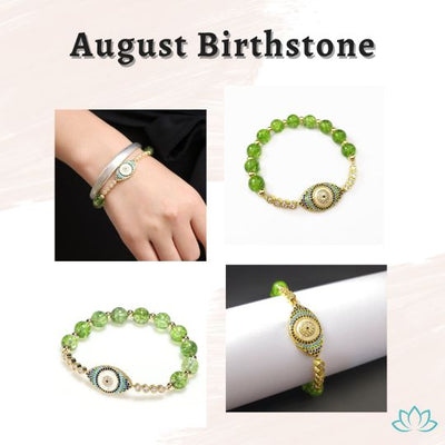 August Birthstone Jewelry