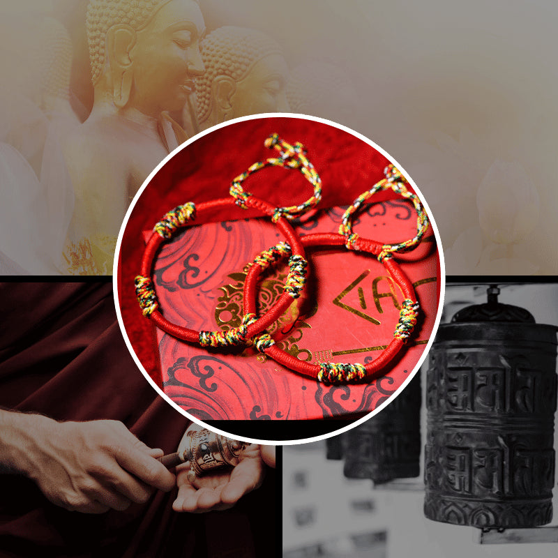 Lucky Buddhist Monk Bracelet - Buddha & Karma