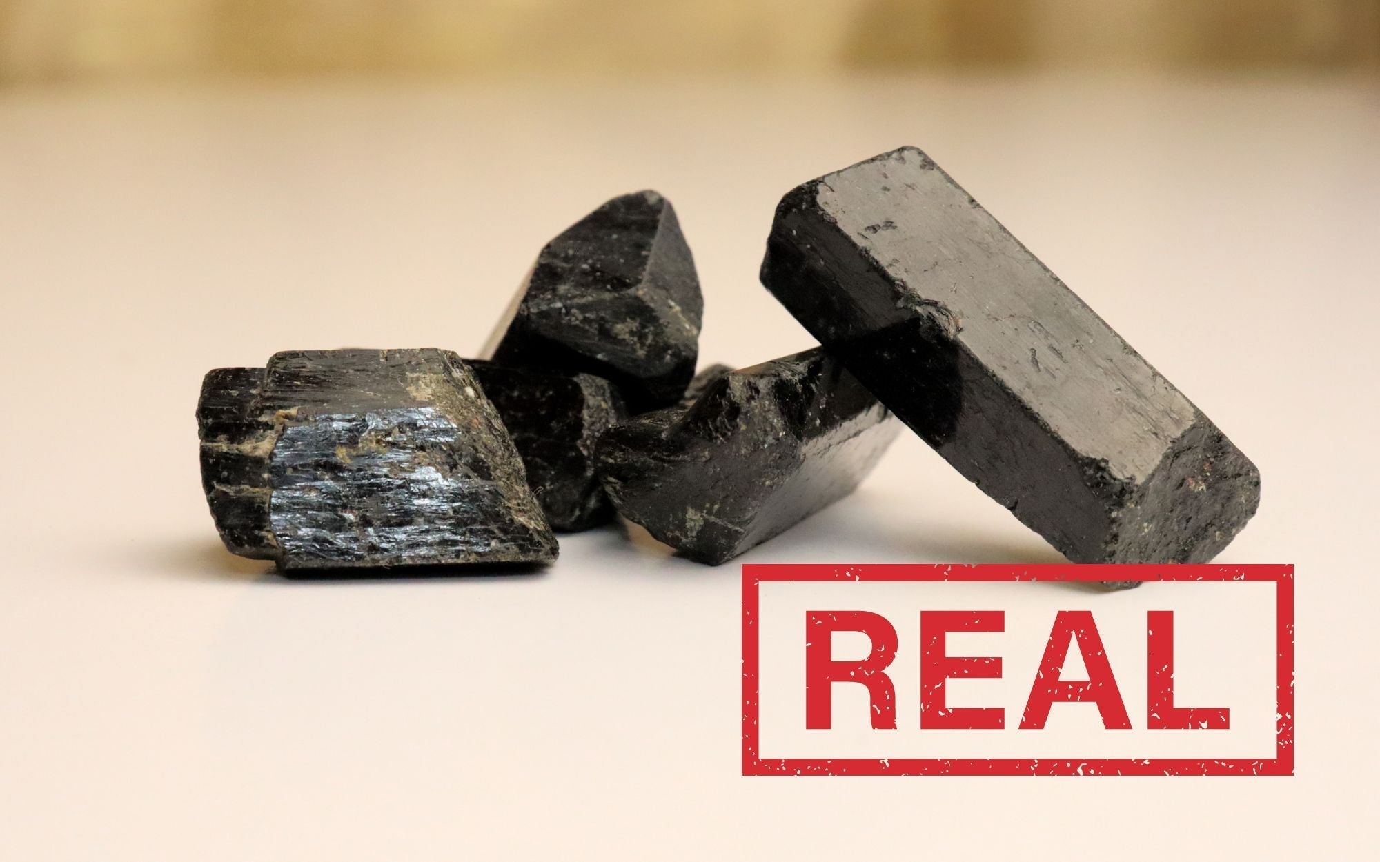how to tell if black tourmaline is real
