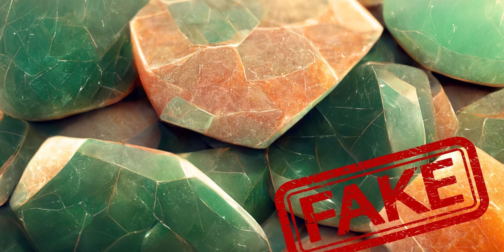 how to tell if green aventurine is real