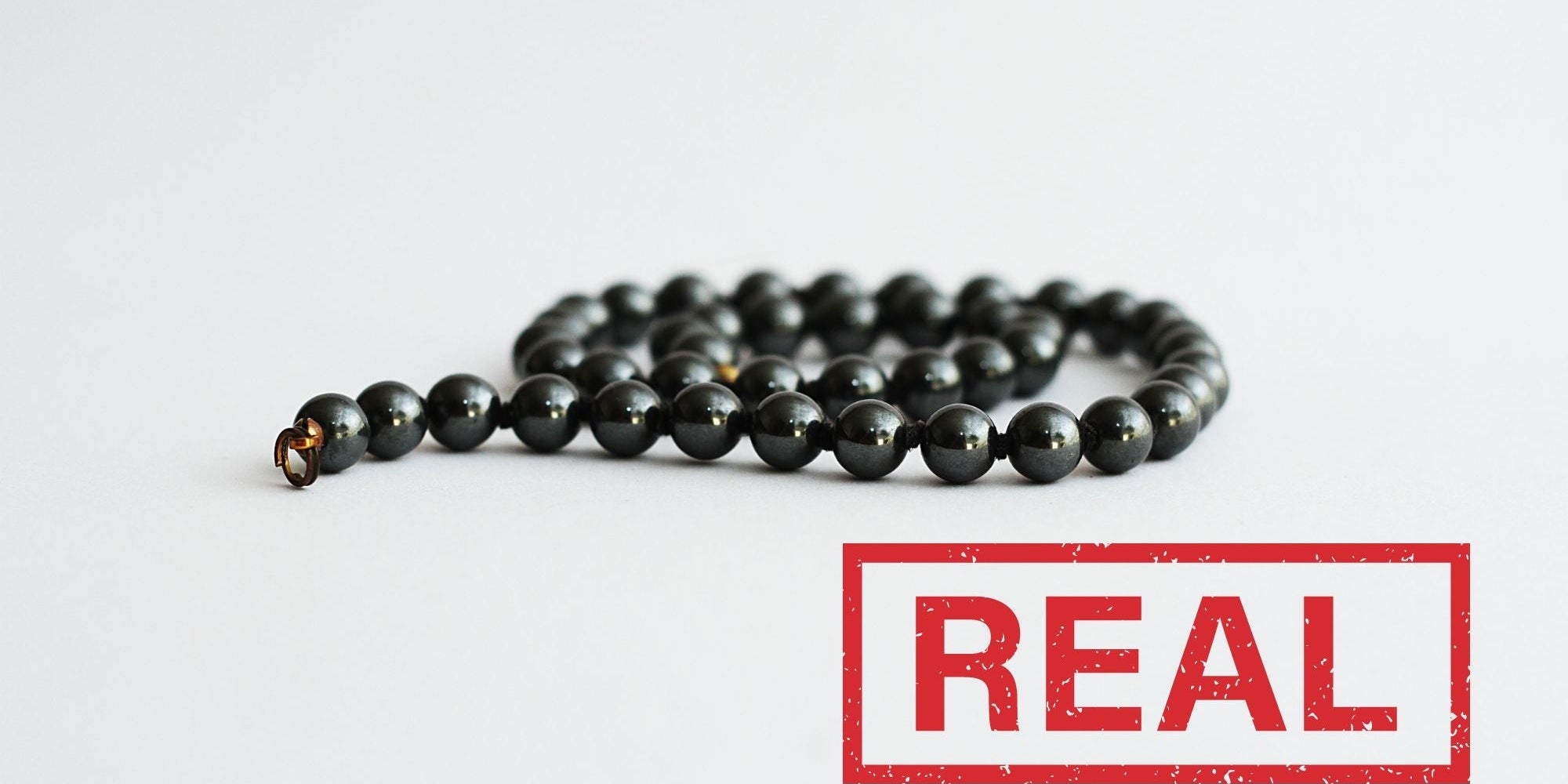 how to tell a real hematite bracelet from a fake one