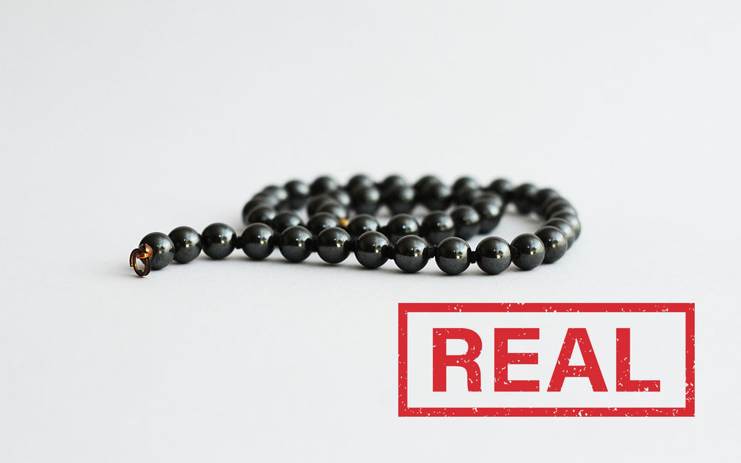 how to tell a real hematite bracelet from a fake one