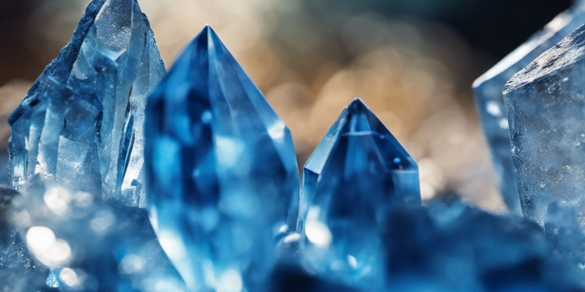 blue crystals