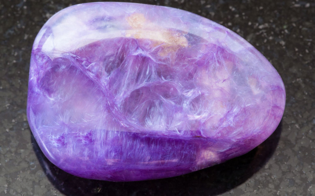 Charoite: Meaning, Benefits, and Healing Properties – Buddha & Karma