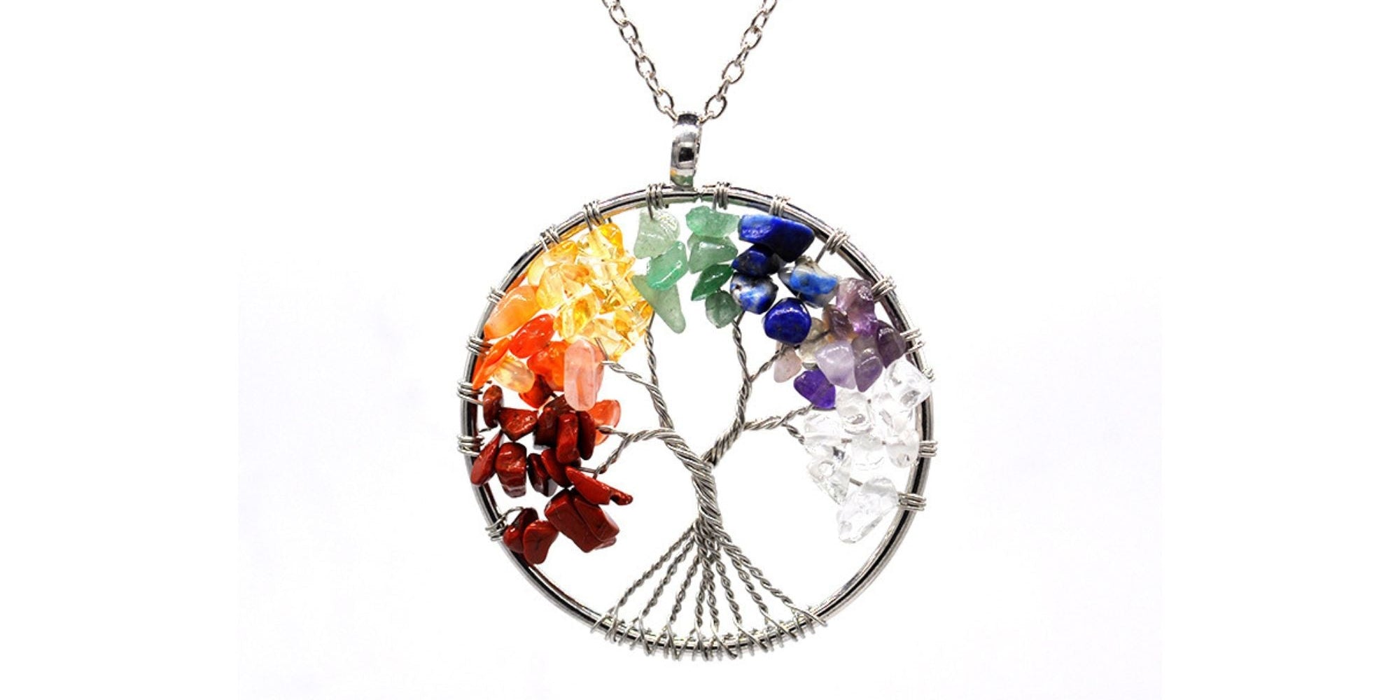 tree of life necklace chakra