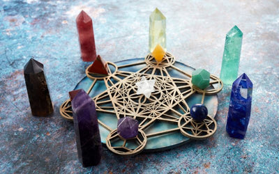 How to Make a Crystal Grid to Manifest Your Intentions