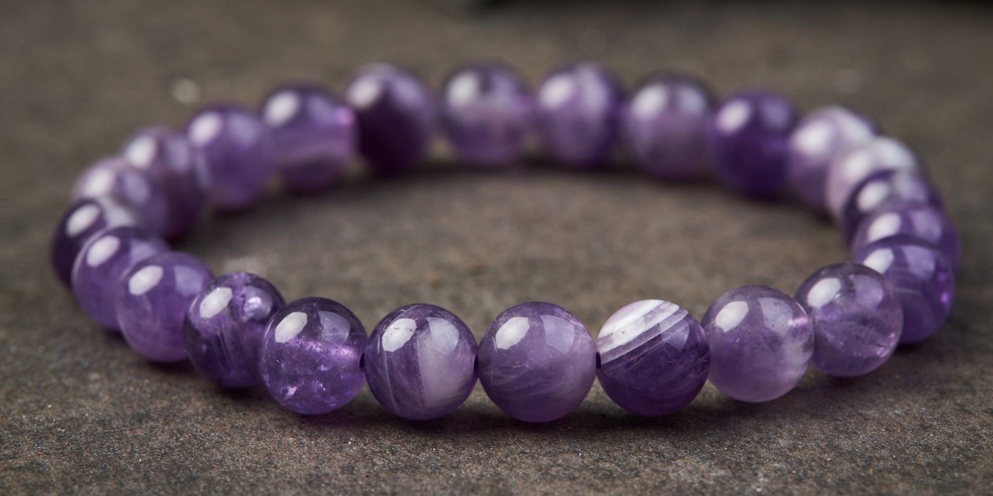 how to tell real amethyst bracelet