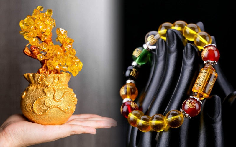how to use citrine to attract money