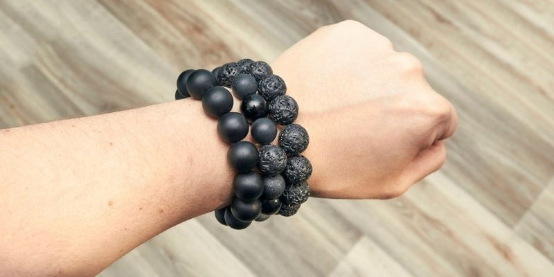 how to use lava rock bracelet