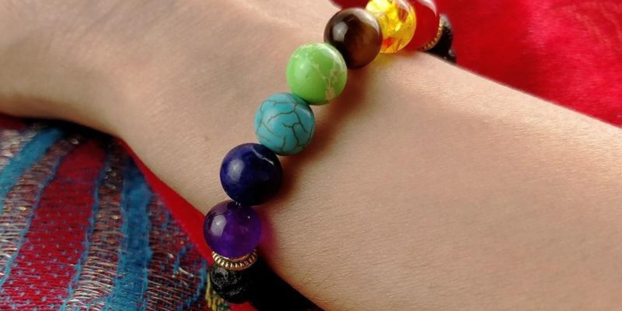 how to wear a chakra bracelet