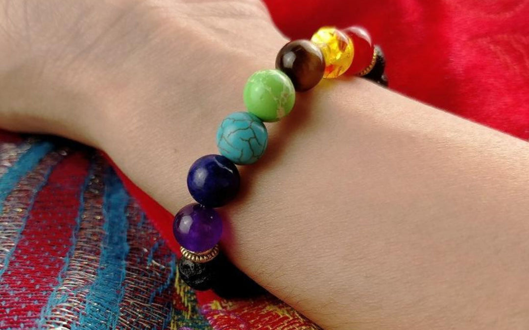 how to wear a chakra bracelet