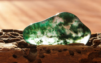Ágata musgosa: significado, beneficios y propiedades curativas de este cristal