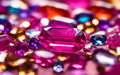 Piedras preciosas y cristales rosados ​​para inspirar amor y curación emocional