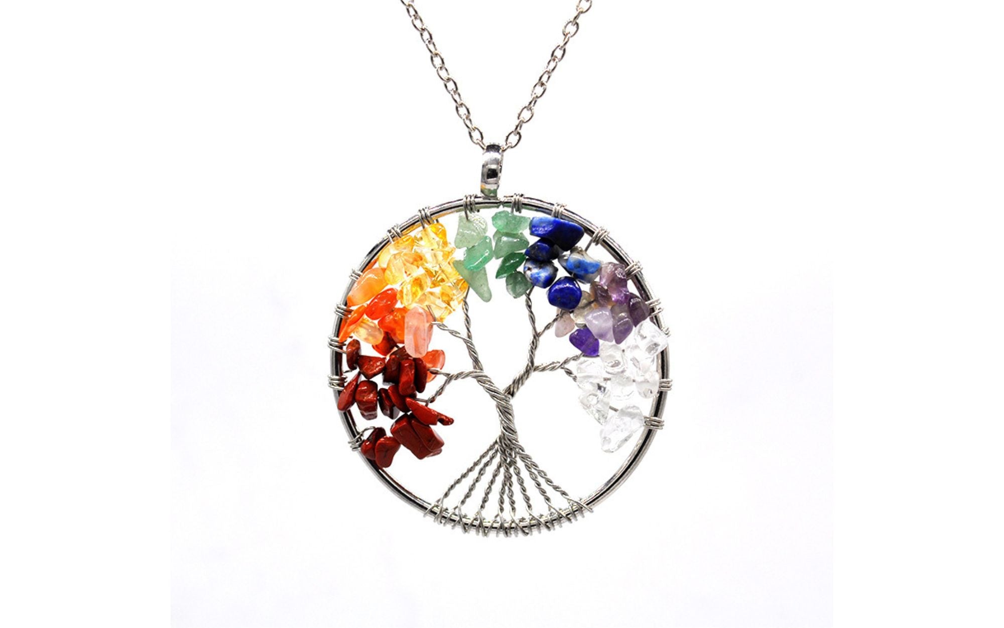 tree of life necklace chakra