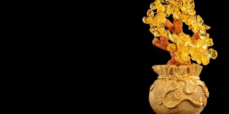 what to look for in a real citrine money tree