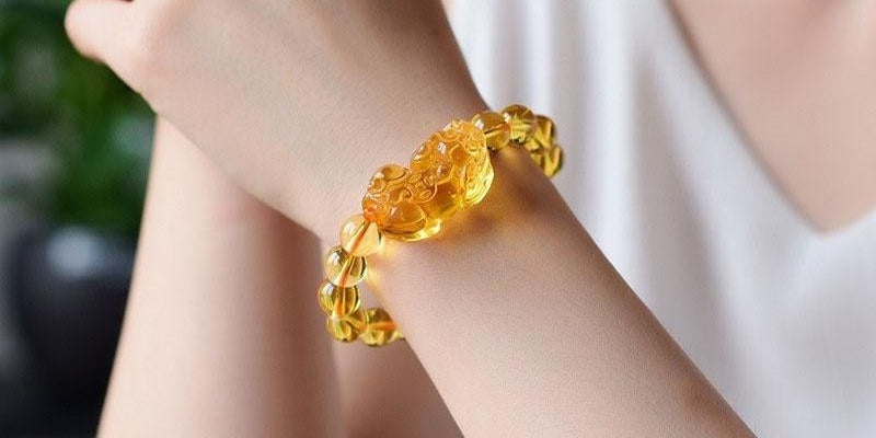 which hand to wear citrine bracelet