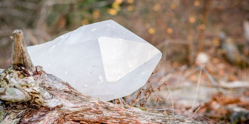 white crystals