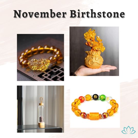 November Birthstone Jewelry