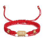111 Divine Luck Angel Number Bracelet