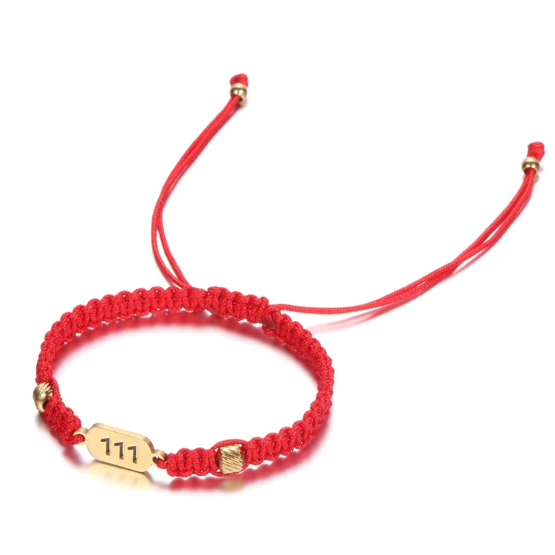 111 Divine Luck Angel Number Bracelet