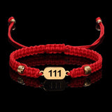 111 Divine Luck Angel Number Bracelet