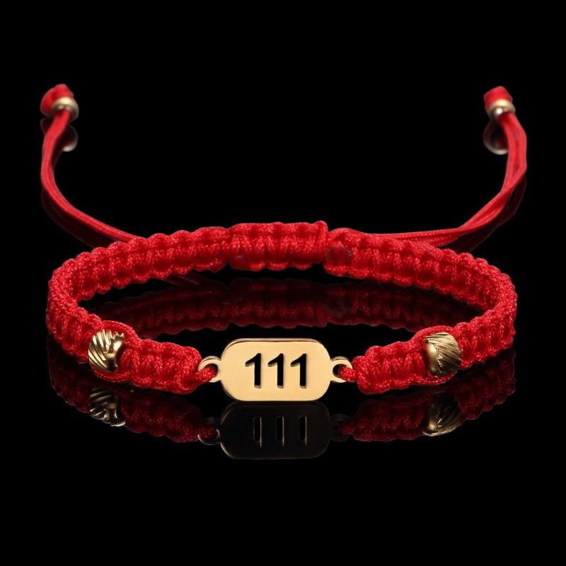 111 Divine Luck Angel Number Bracelet