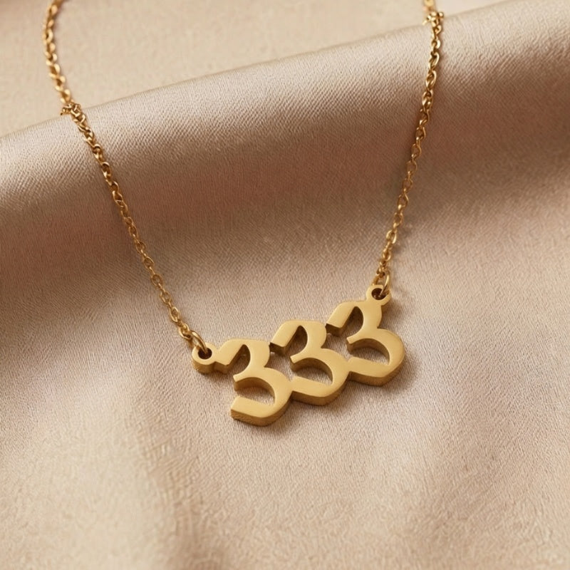 333 Angel Number Necklace