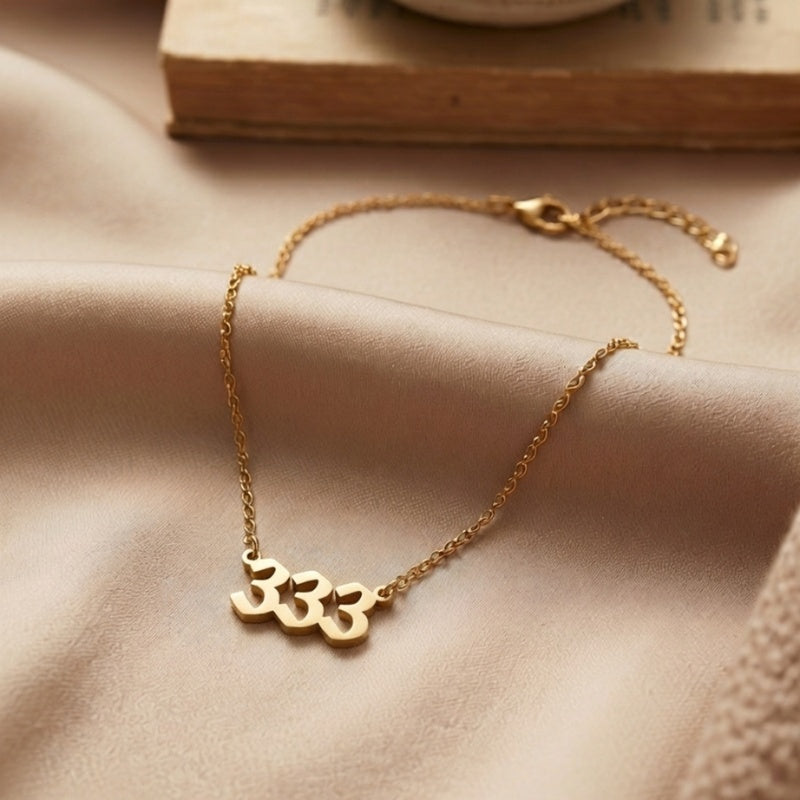 333 Angel Number Necklace
