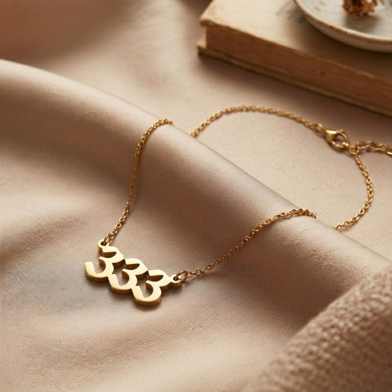 333 Angel Number Necklace
