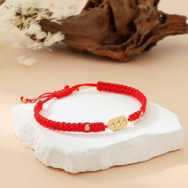 444 Angel Number Bracelet