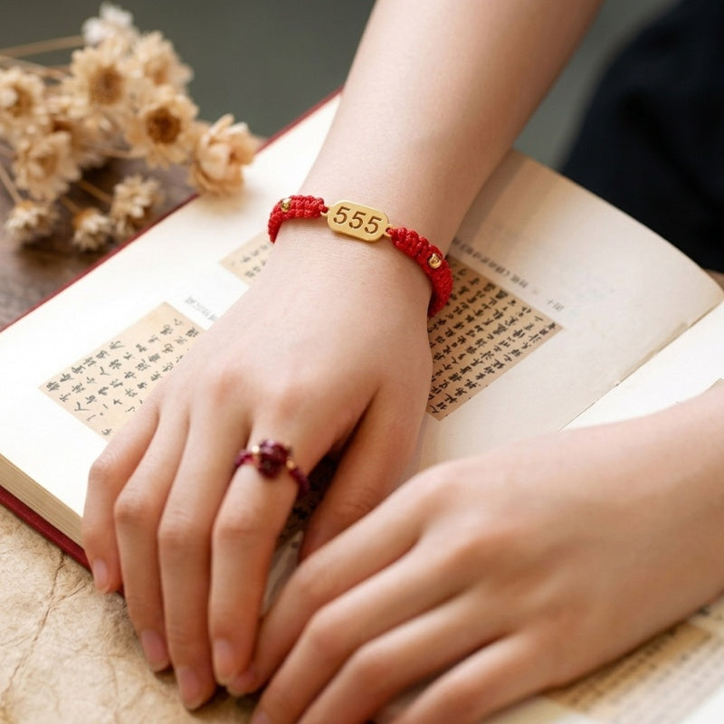 Buddha & Karma 555 Angel Number Transformation Bracelet