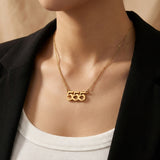 555 Angel Number Necklace