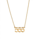 555 Angel Number Necklace