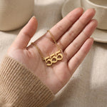 555 Angel Number Necklace