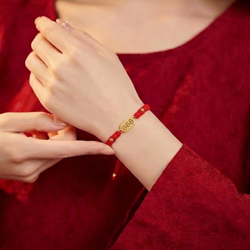 Buddha & Karma 666 Balancing Angel Number Bracelet