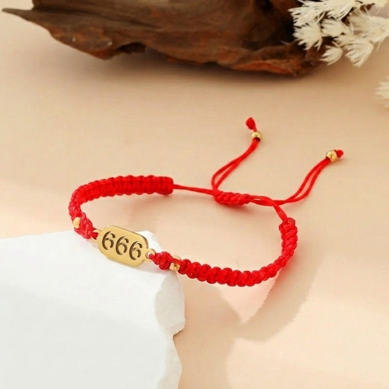 Buddha & Karma 666 Balancing Angel Number Bracelet