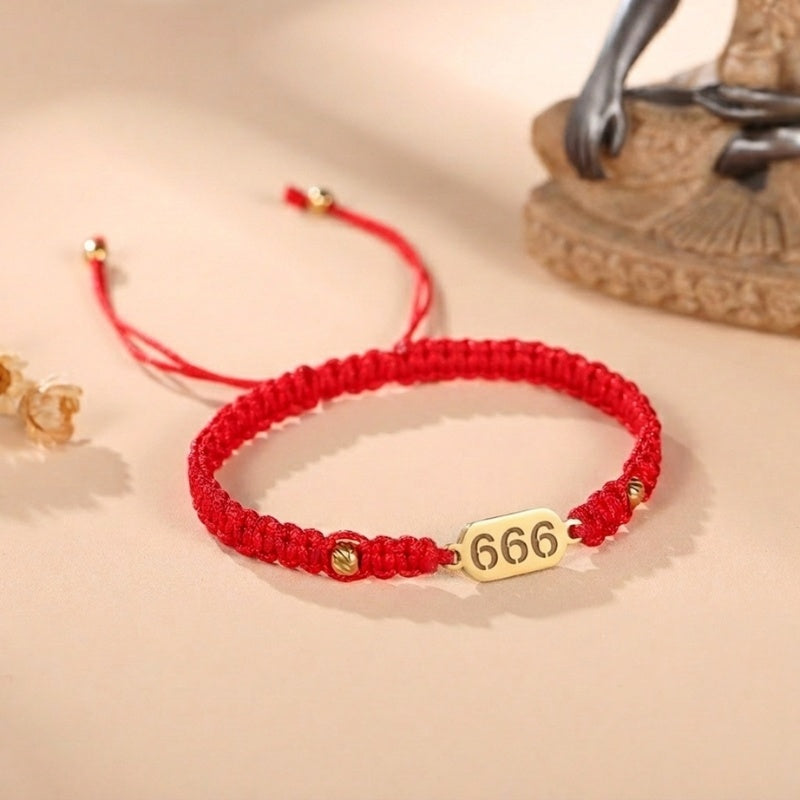 Buddha & Karma 666 Balancing Angel Number Bracelet