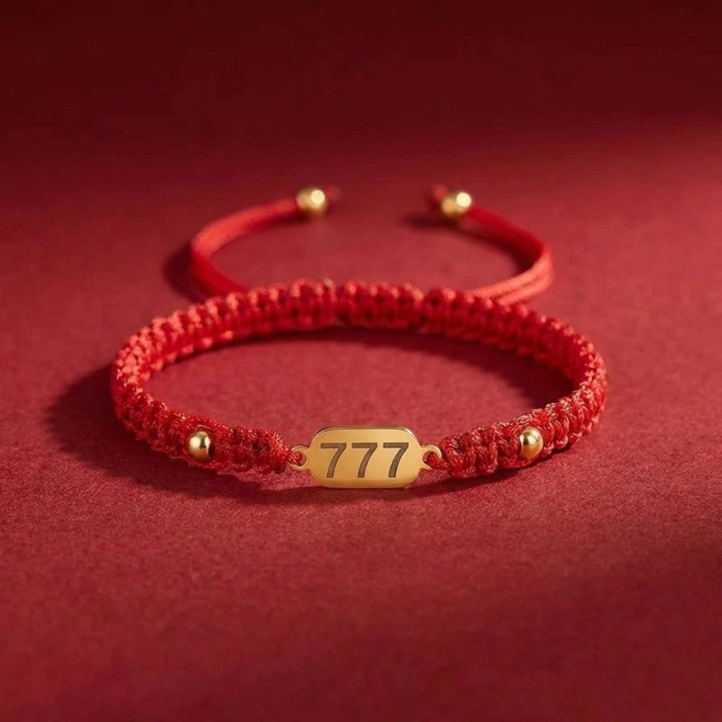 777 Angel Number Luck Bracelet