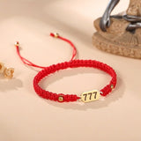 777 Angel Number Luck Bracelet