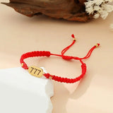 Exclusive: Buddha & Karma 777 Ultimate Luck Angel Number Bracelet