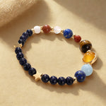 Buddha & Karma 9 Planets Energy Crystal Bracelet - Energy Crystal Beads Bracelet