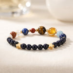 Buddha & Karma 9 Planets Energy Crystal Bracelet - Energy Crystal Beads Bracelet