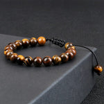 Gold Tiger Eye Bracelet - Power & Prosperity - Buddha & Karma