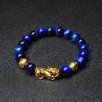 Blue Tiger Eye Pixiu Bracelet