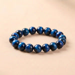 Buddha & Karma Blue Tiger’s Eye Bracelet - Confidence & Creativity