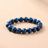 Buddha & Karma Blue Tiger’s Eye Bracelet - Confidence & Creativity