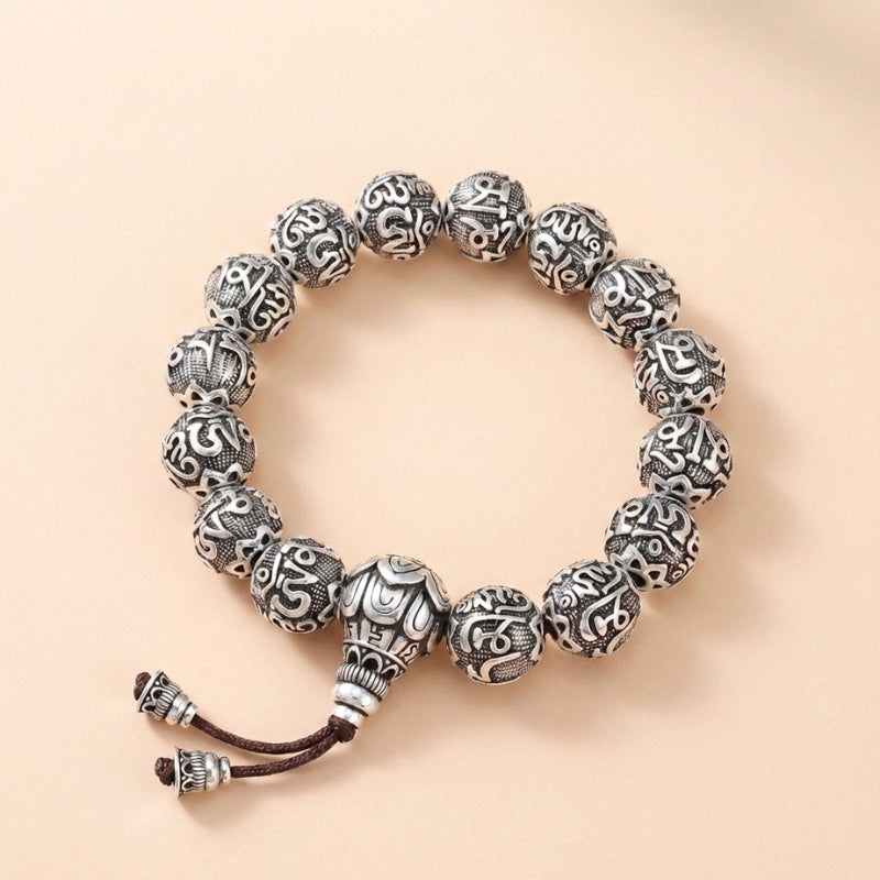 Buddha & Karma Copper Wu Lou Mantra Bracelet - Feng Shui for Bracelet Health