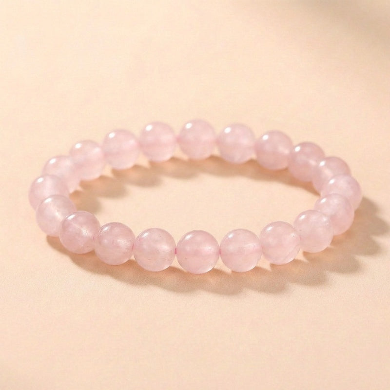 Buddha & Karma Rose Quartz Love Bracelet - Inspire & Attract Love